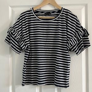 J Crew striped shirt